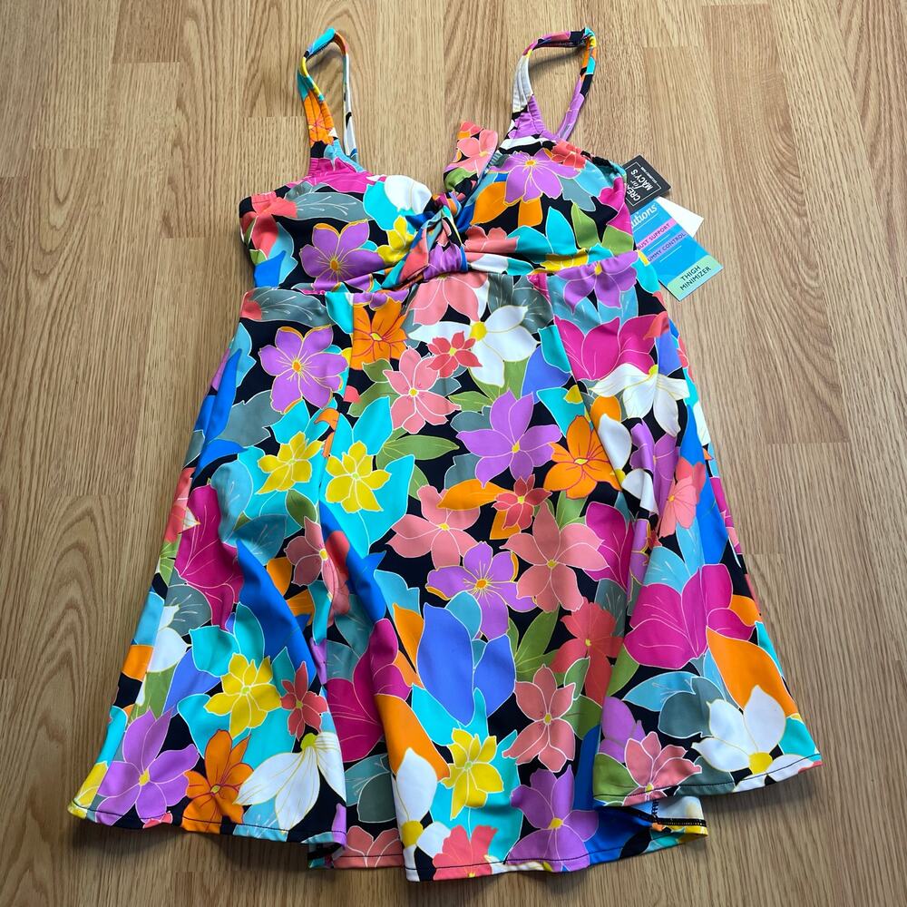 Swim Solutions Swim Dress - Picture 2 of 11